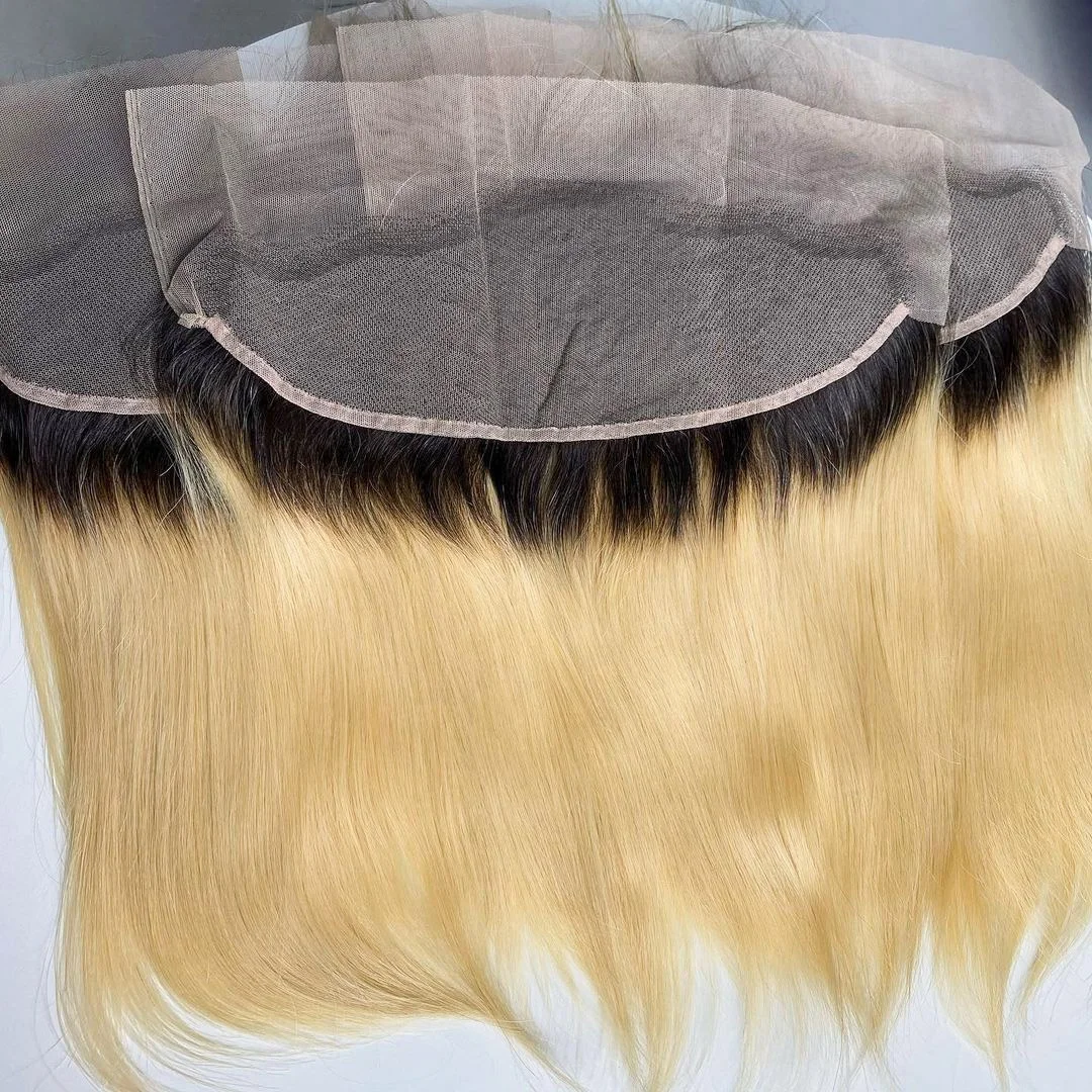 E-HAIR VIETNAM Human hair Frontal | Color 1B/613 transparent lace cuidado de extensiones frontal wig | Virgin hair wholesale