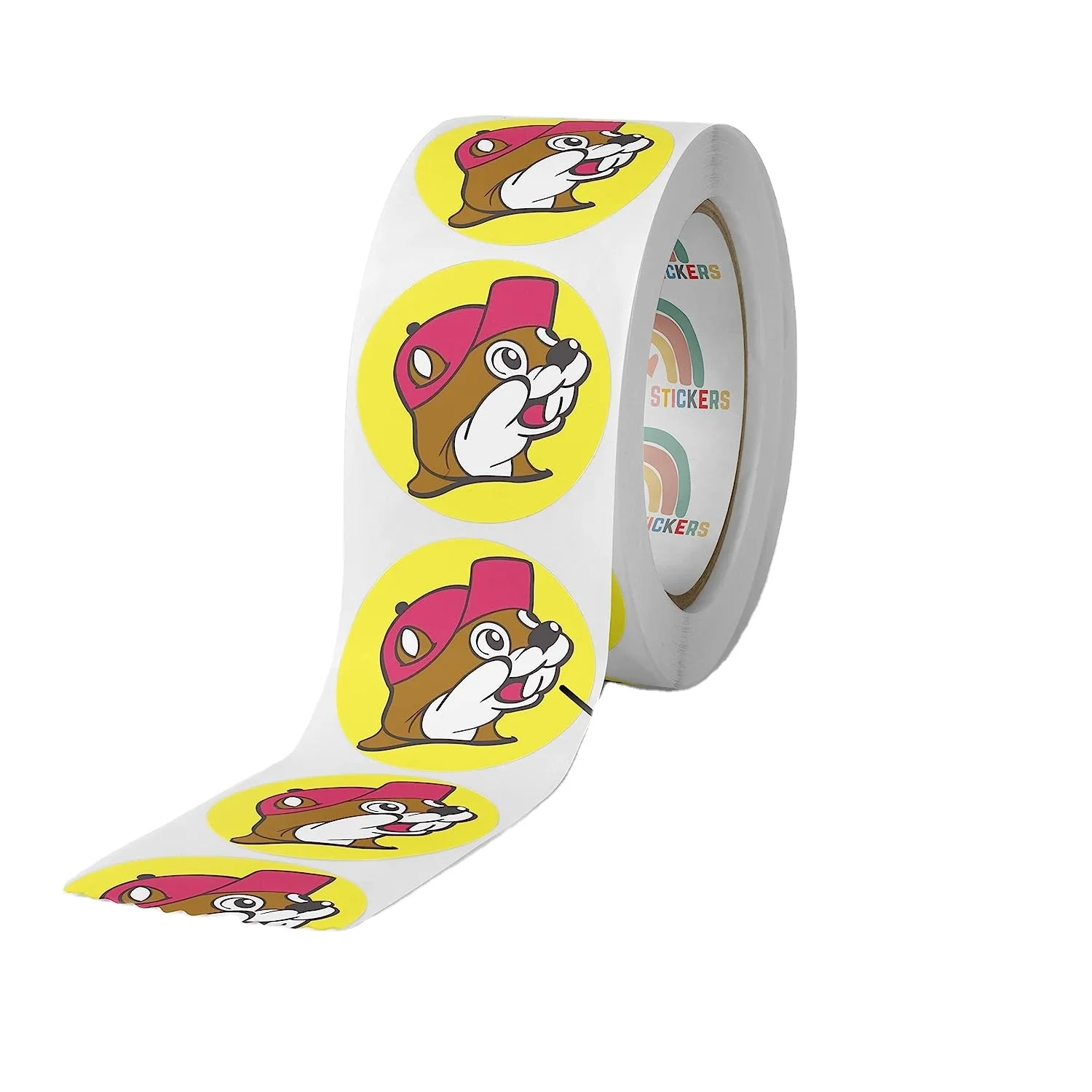 Круглые персонализированные рулевые этикетки БОПП пользовательские наклейки для бизнес-логотипа вечеринки свадьбы детского душа