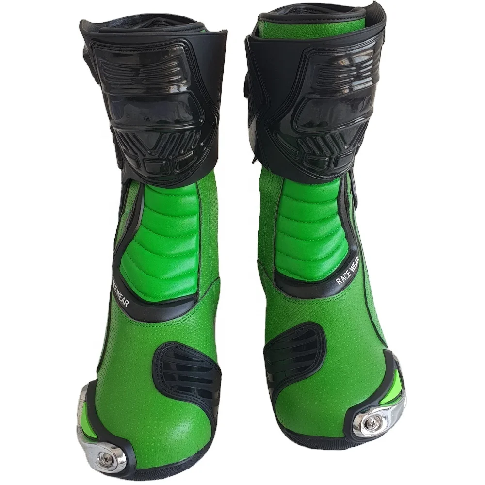 Top quality new style Real Leather brake shoe motorcycle Boots Germany 2022