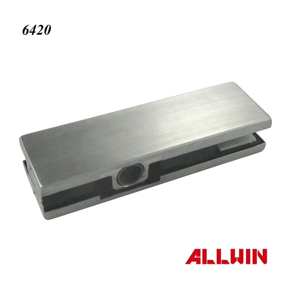 Modern Stainless Steel and Aluminium Glass Door Clamp Patch Fitting for Home and Hotel Window Door Hinge Hardware