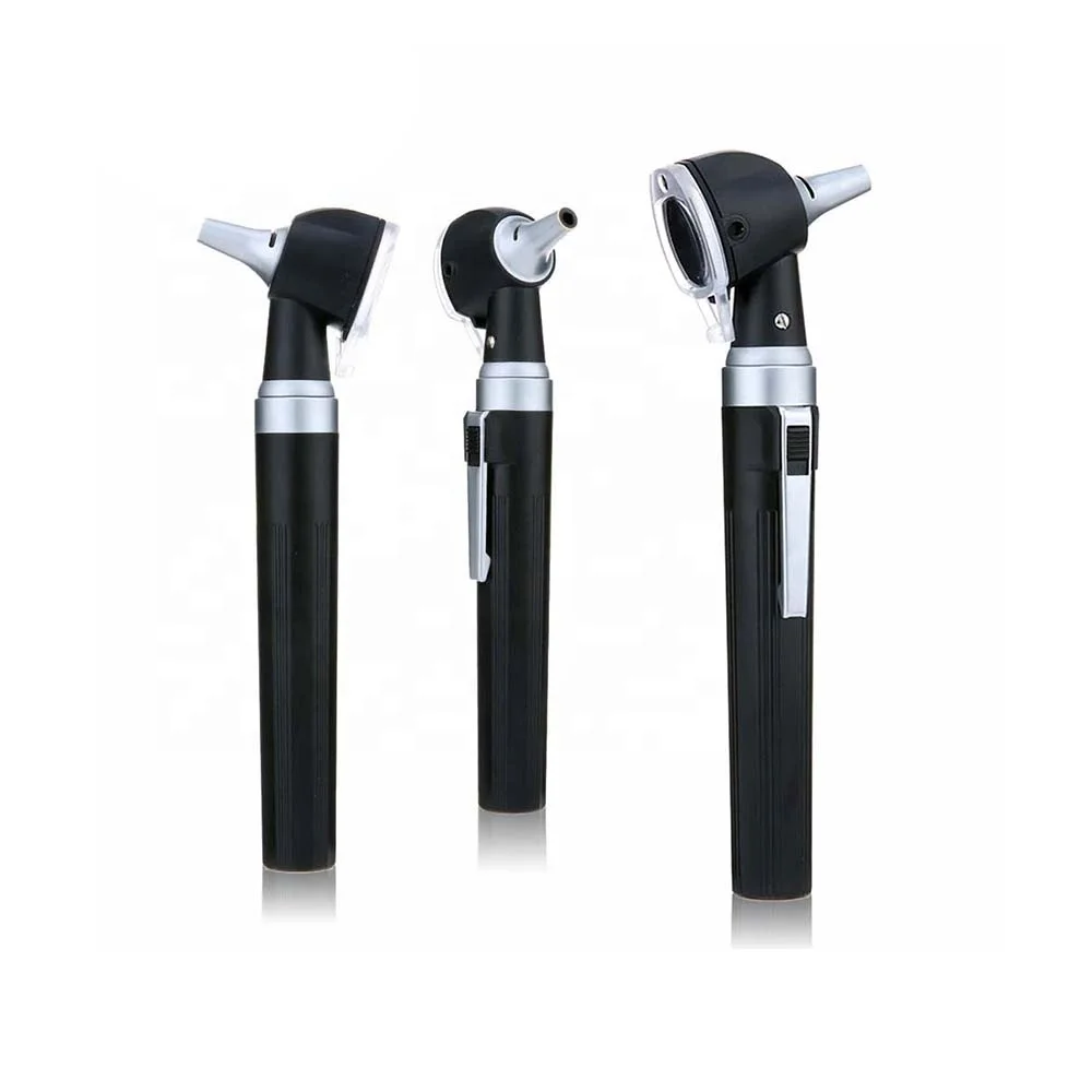 LED Fiber Optic Otoscope 3X True View Full Spectrum Home Physician Ear Care Diagnostic Set for Adult Children Kids