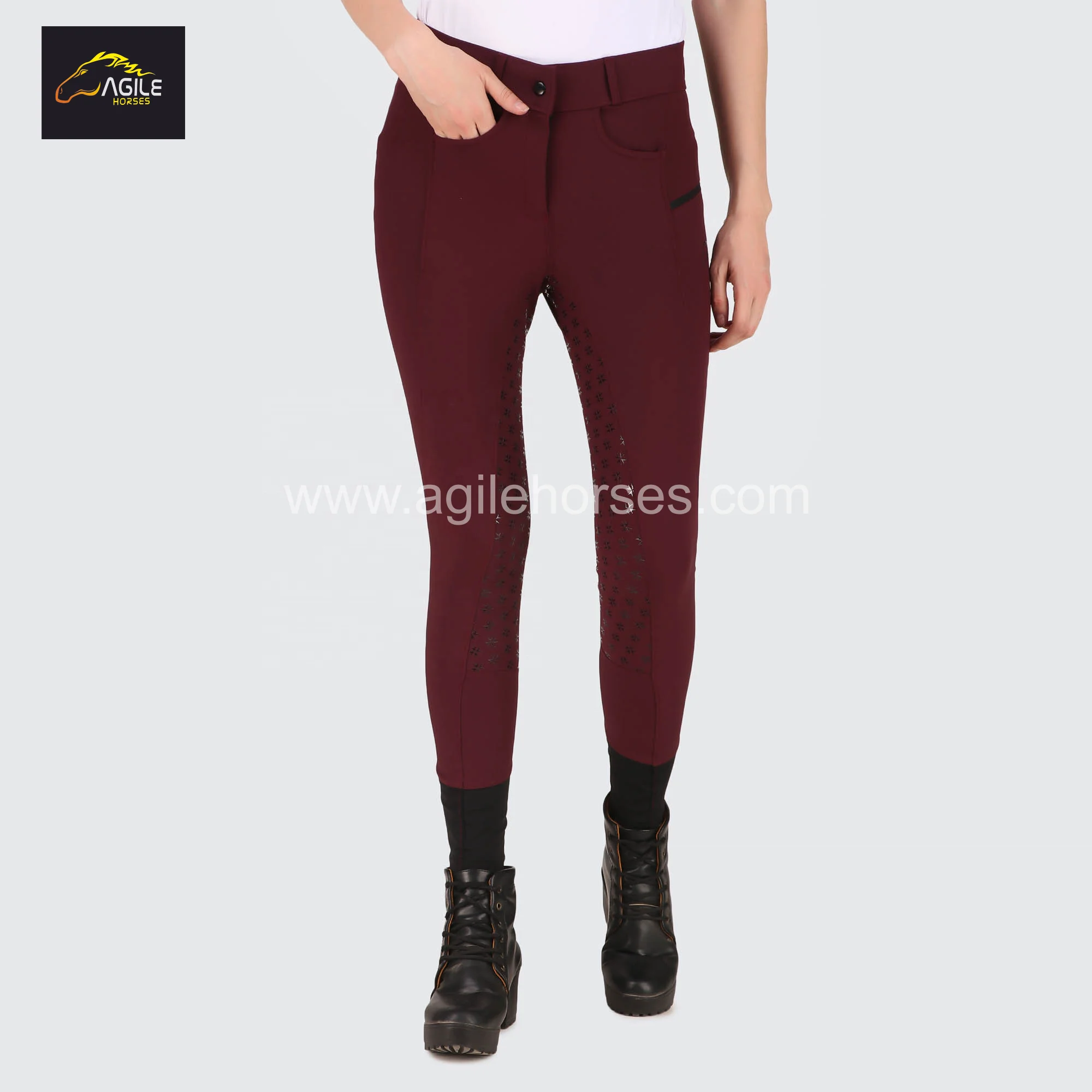 High Quality Horse Riding Breeches Equestrian Pants on Technical Fabric at Manufacturing Prices fully Customizable