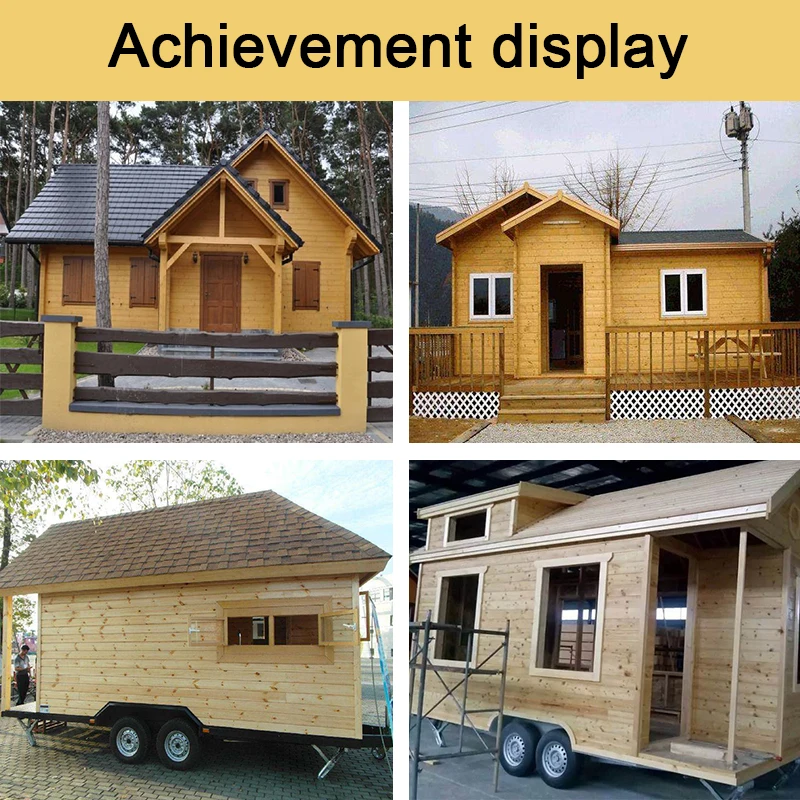 Luxury Portable Garden Building House Custom 2 Bedroom With Bathroom Timber Structure Modular Cottage Apartment