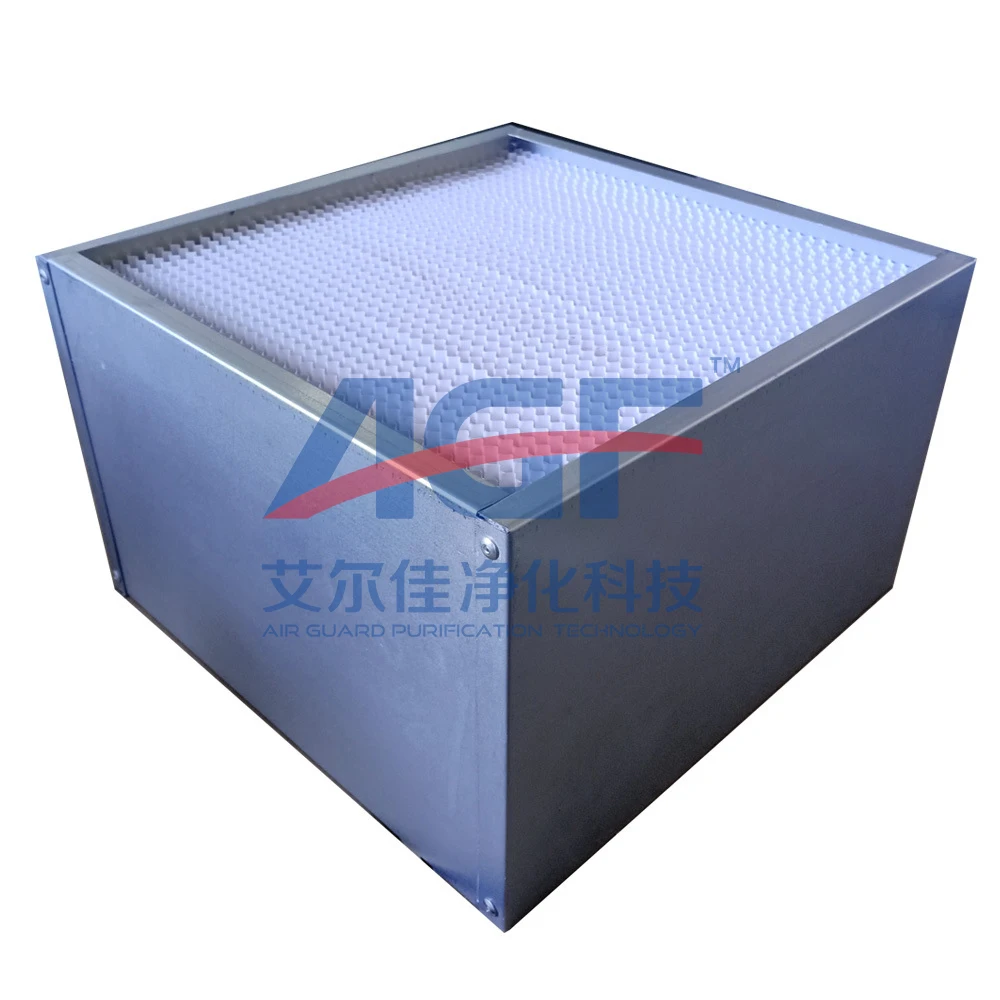 Завод AGF Hepa фильтр h13/h14 алюминиевый каркасный воздушный фильтр HVAC промышленный Hepa фильтр
