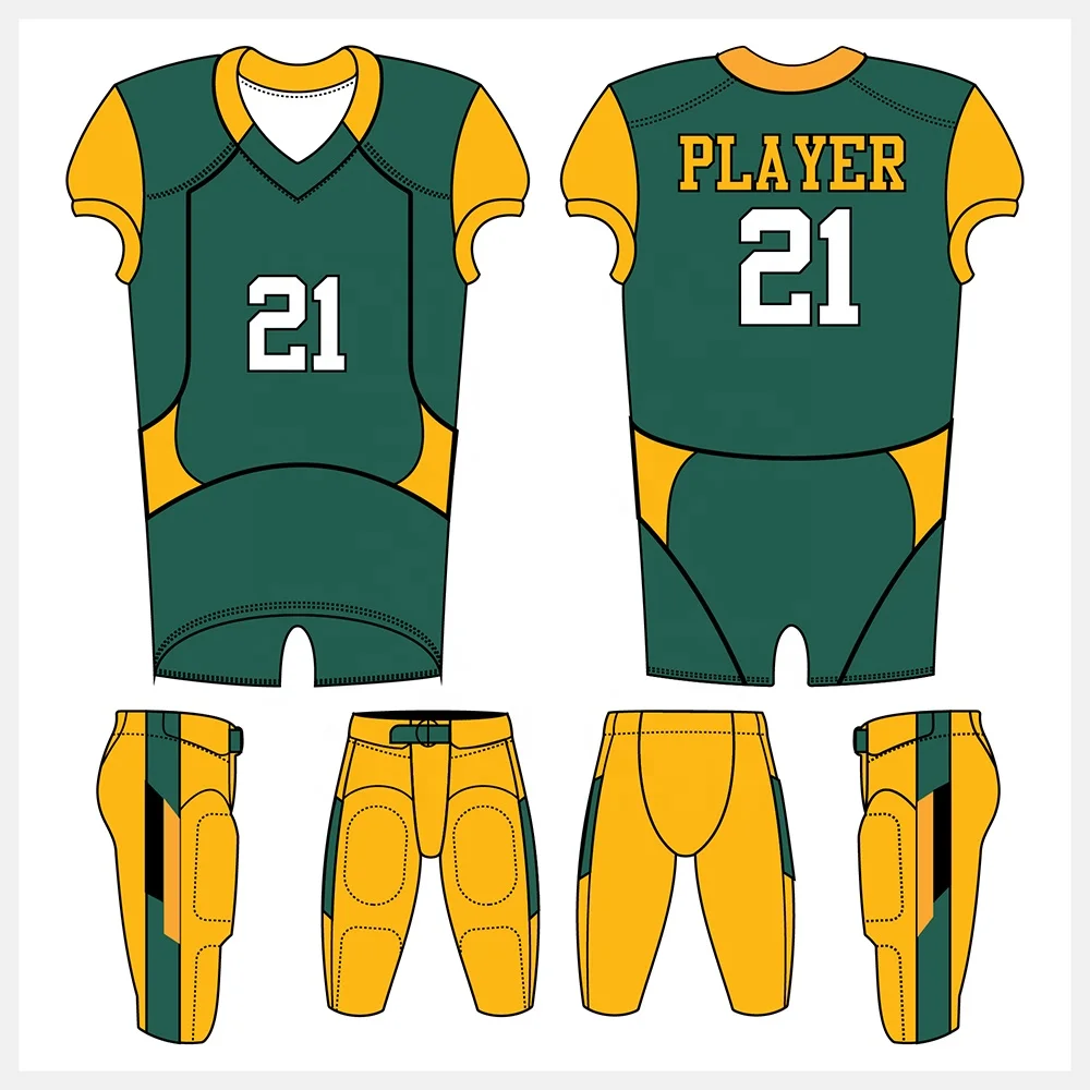 Professional Top Quality Custom American Football Uniform | Sublimation Kit