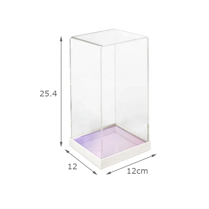 Box For Collections Rainbow Color Base Display Box