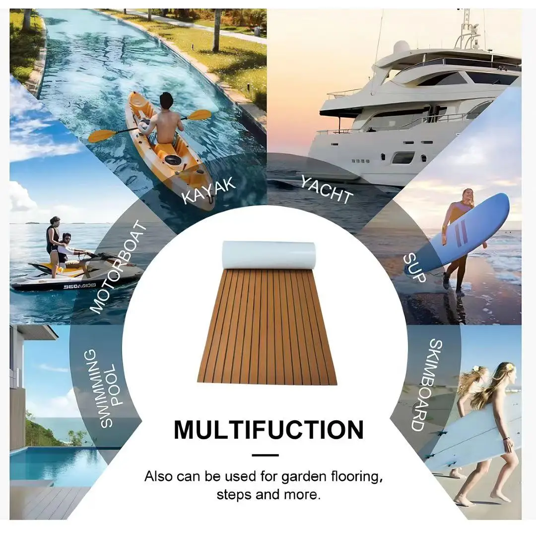 Self Adhesive EVA Grip Pad Odorless Non-Toxic Non- Skip Protection Ideal Comfort And Traction Marine Decking