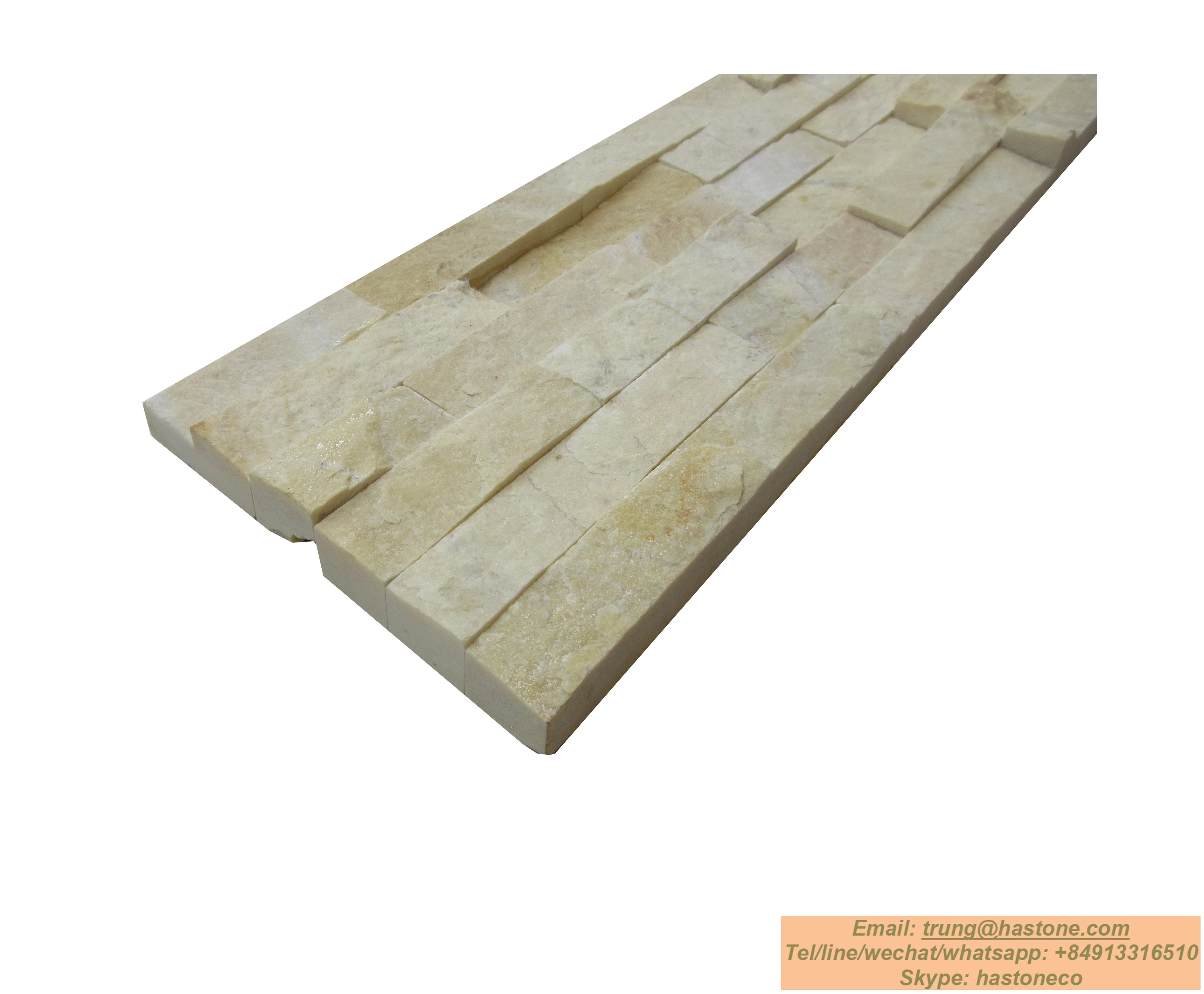 YELLOW CULTURE STONE FOR WALL