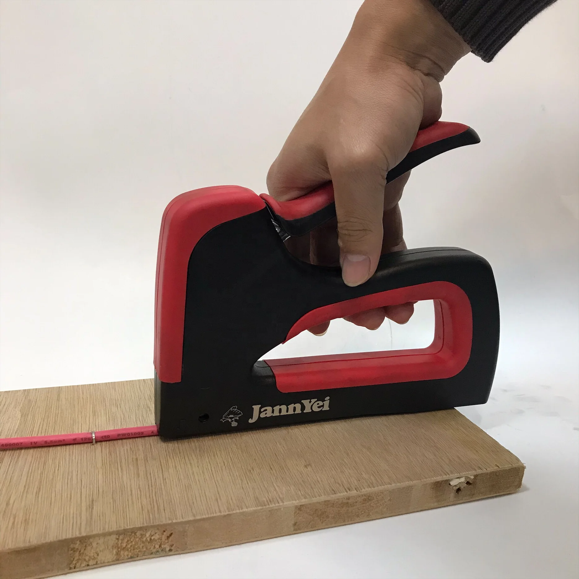 Aluminum Heavy Duty Round and Flat Cable/Wire Fastening Professional Cable Staple Gun