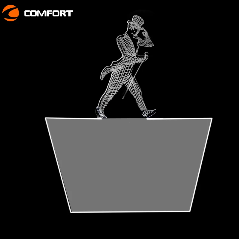 10L Capacity Custom logo New design Square Shape Rechargeable Dry Battery Champagne Cooler led ice Buckets