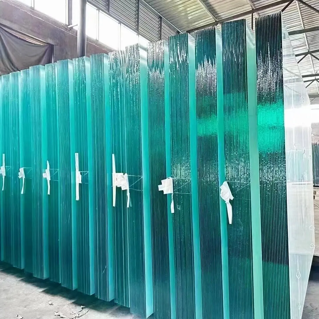 Tempered Glass 4mm 6mm 8mm 10mm 12mm Tempered Laminated Glass For Frameless Railing Terrace Balcony Railing Tempered glass