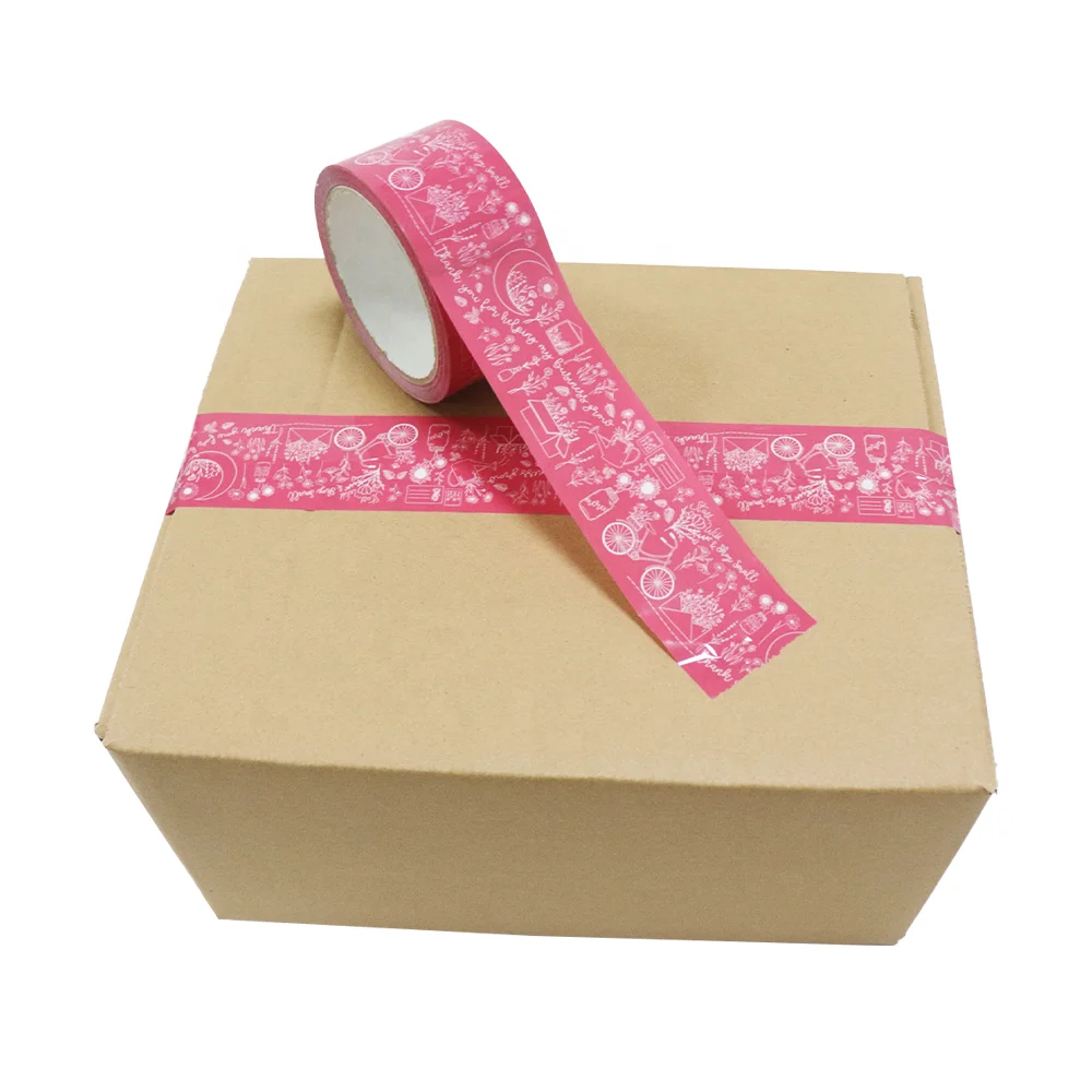 Custom Adhesive Branded Shipping Tape Custom Logo Bopp Packing Tape Custom Tape for Packaging