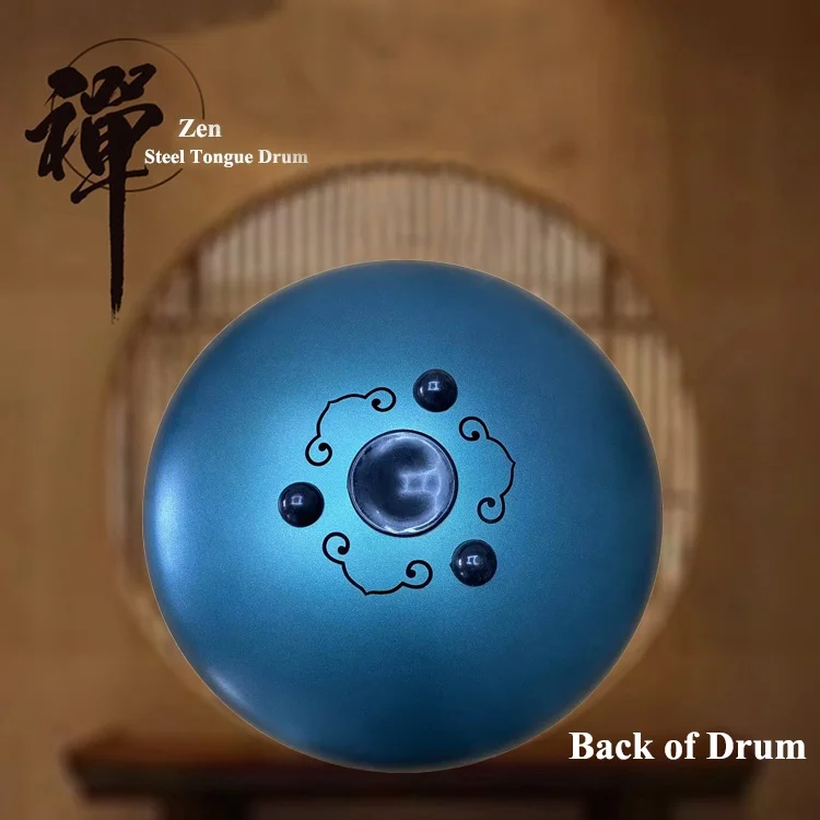 Customized Logo 14 Inch 15 Notes Alloy Steel Tunable Drums Colorful Empty Spirit Drum