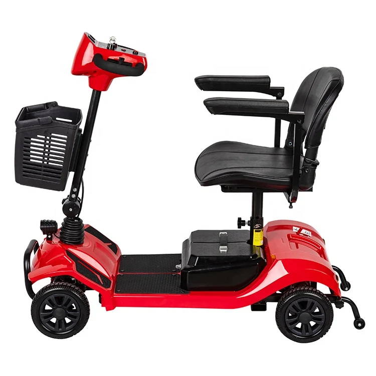 REC601 Wholesale Four Wheel Elderly Adult Electric Powered Mobility Scooter for Seniors
