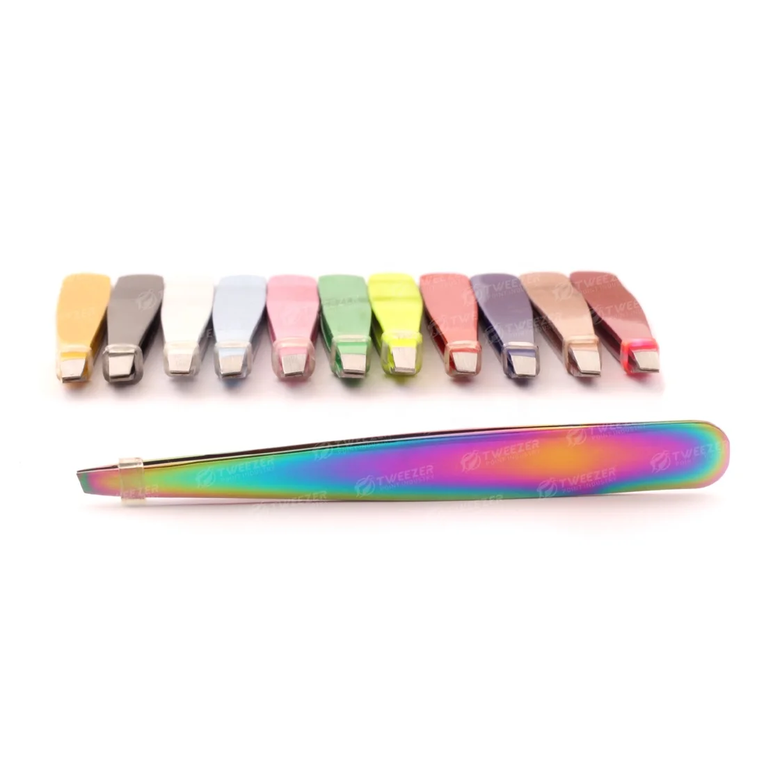 Wholesale Best Price Eyebrow Tweezers Customized Design Professional Eyebrow Tweezers Stainless Steel Tweezers