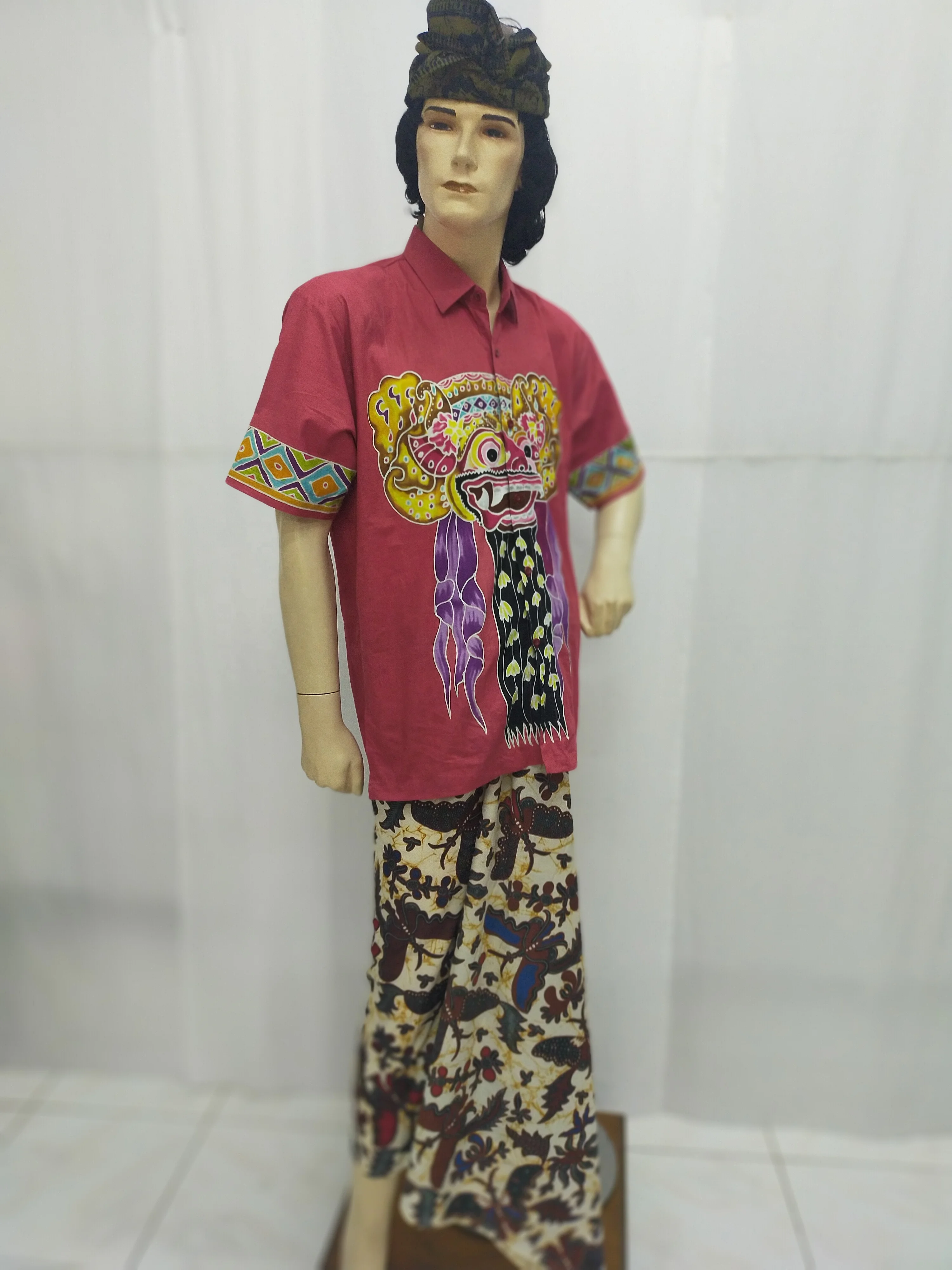  Legong Batik коричневый бабочка хлопок саронг горячая Распродажа Премиум качество из Индонезии по конкурентоспособной лучшей