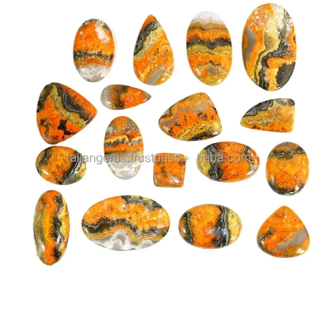 100% натуральная яшма шмеля кабошон свободный драгоценный камень для изготовления ювелирных изделий ручной работы превосходное качество ручная полировка Ge