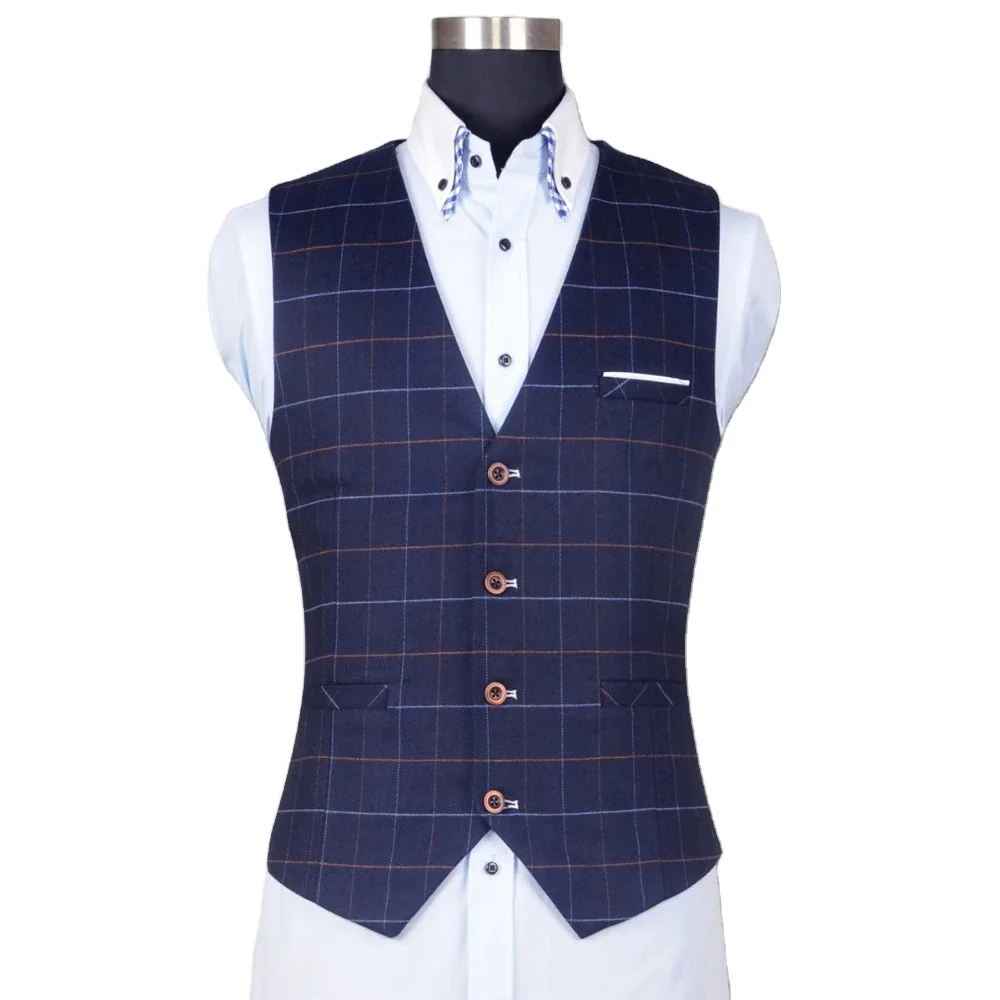 Новый мужской деловой костюм, жилеты с 4 пуговицами, обычный жилет для костюма с индивидуальным дизайном, дышащий