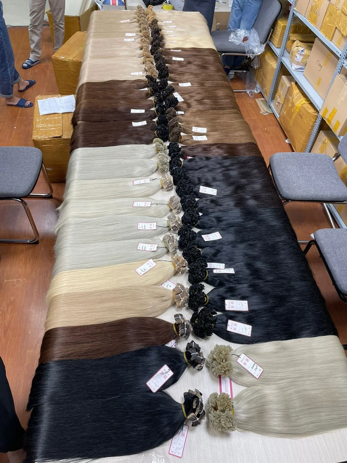 WHOLESALE PRICE FOR BIG ORDERS HUMAN H AIR EXTENSION HOTTEST DISCOUNT PROGRAM