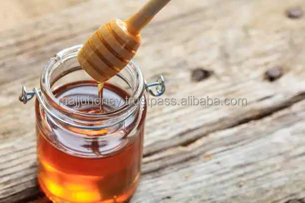 Aromatic eucalyptus honey in round Glass Jar Strong Distinctive Flavor Raw Propolis Best Manufacturer Price Halal Certified