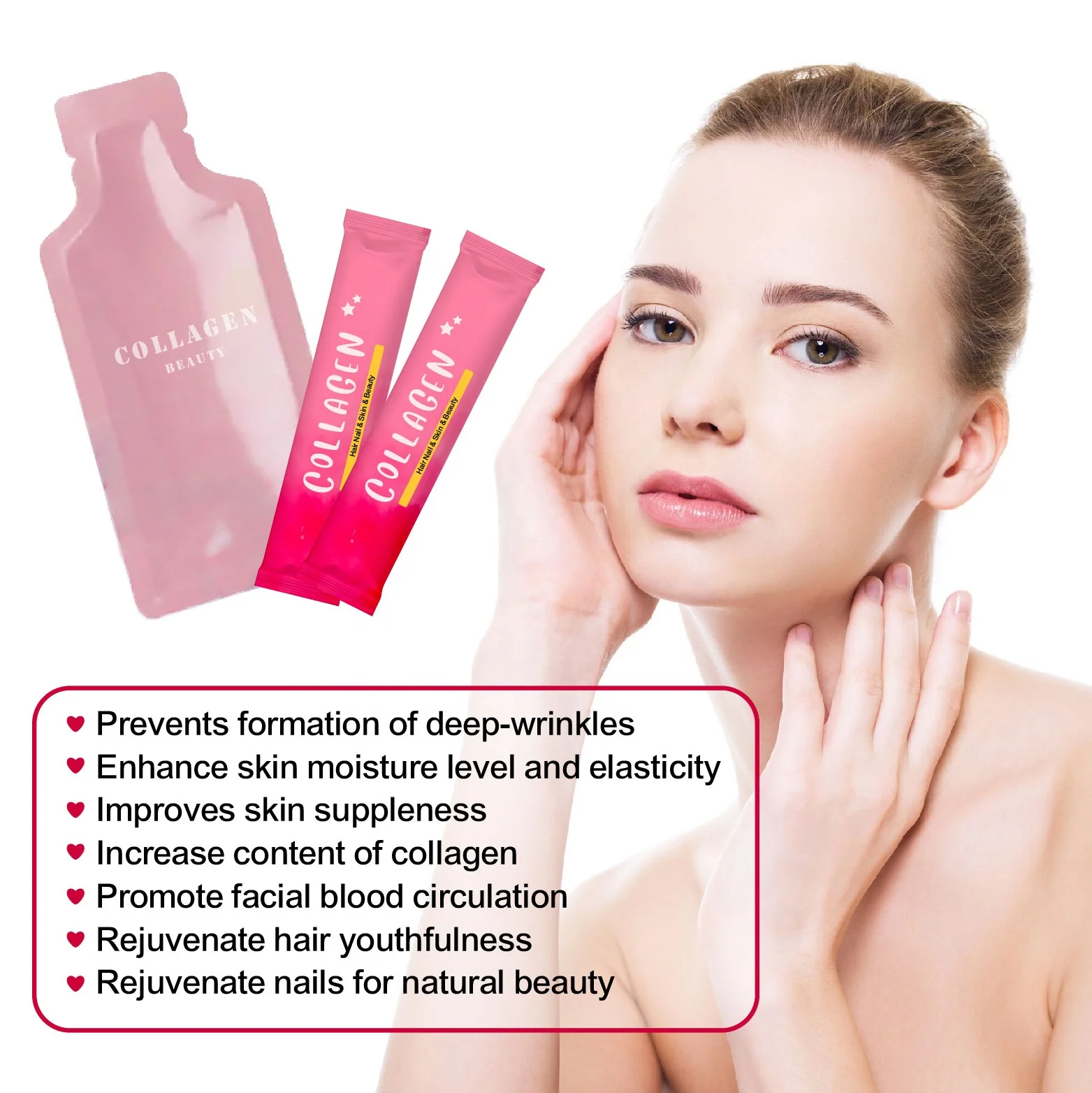 ODM OEM Collagen Solution Jelly Stick made in Taiwan Health Supplement