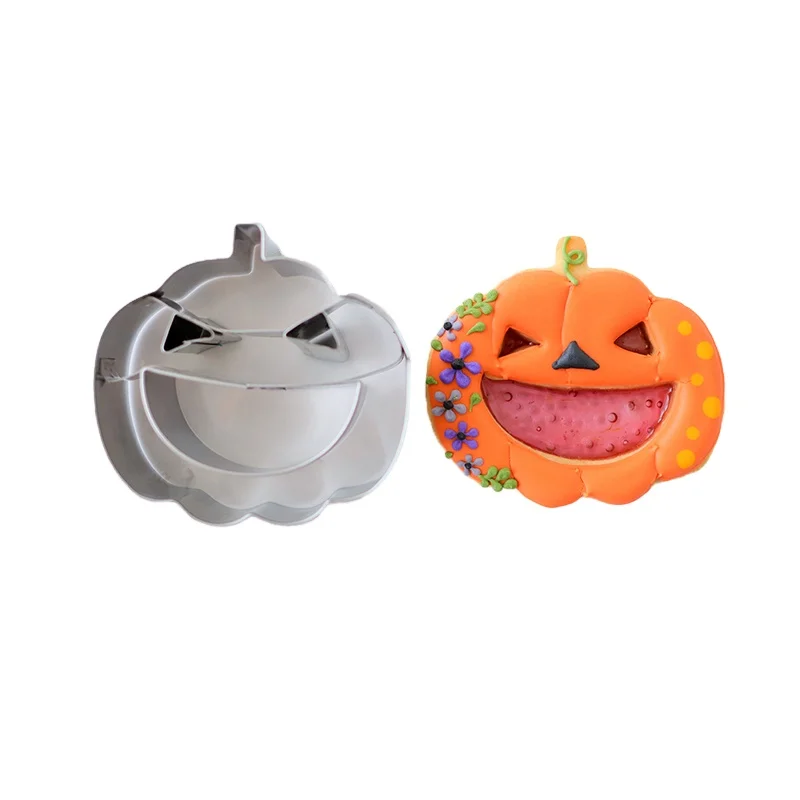 Amazon sells original Halloween stainless steel cookie Mold Pumpkin DIY baby treats