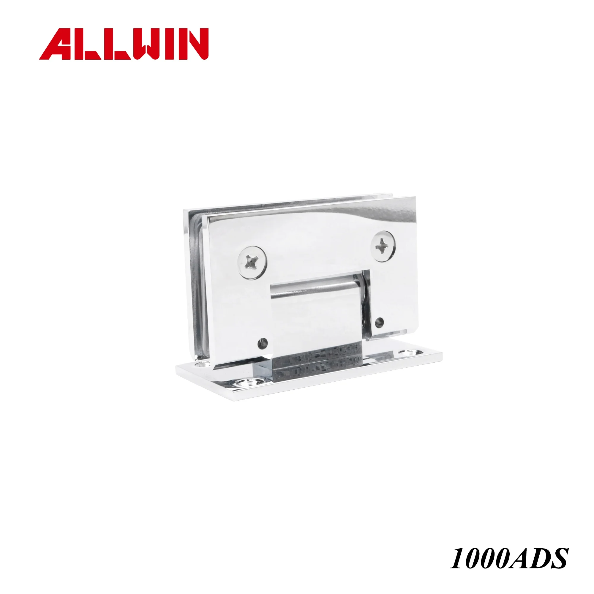 304 Stainless Steel 180 Degree Adjustable Glass Door Hinge