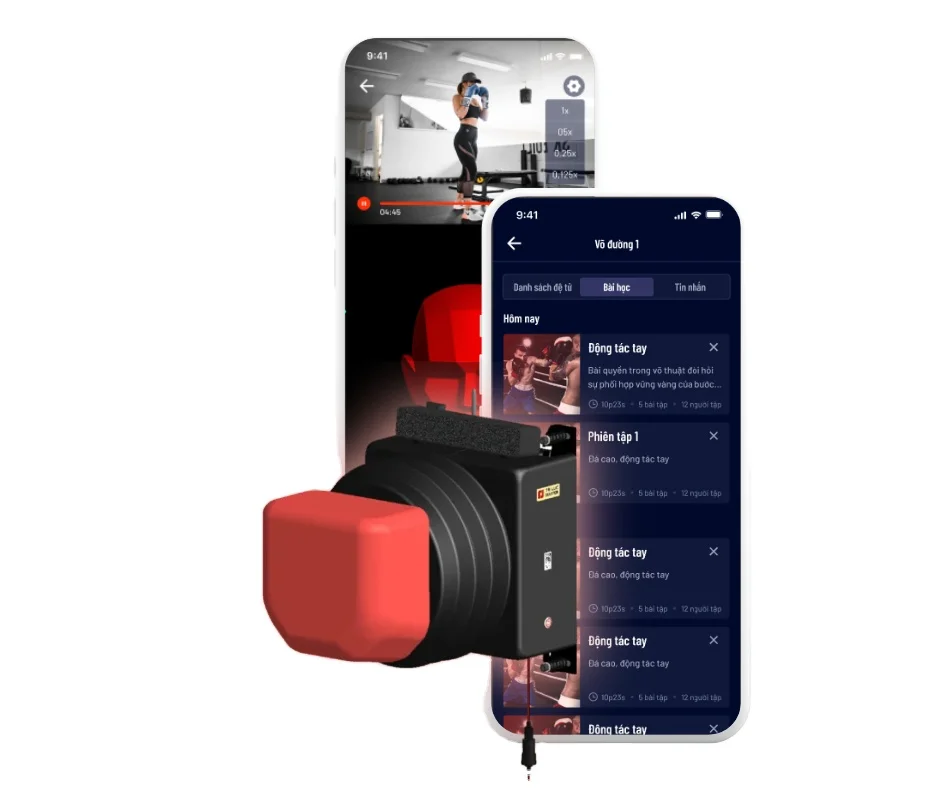 Sharper skills with boxing gym equipment: exercises to improve mental mastery, convenient music rhythm system