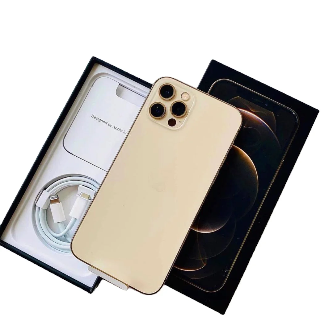 
Full Set Original Smart Phone 5G Network Mobile Phone For Apple iPhone 12 Pro Max unlocked iPhone 12 Pro Max Phone 