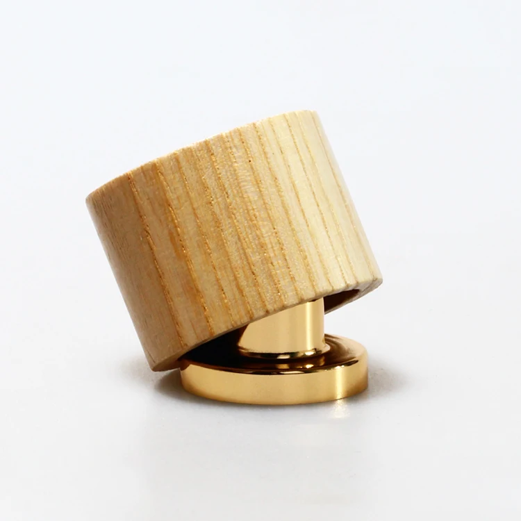 Perfume lids Must Buy wooden Perfume Bottle Cap Customized Wooden magnet ABS Material Perfume Glass Bottle Caps