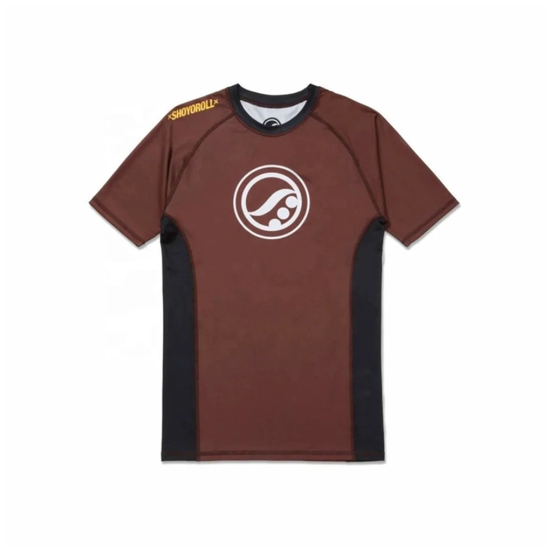 Compression Shirt MMA Rashguard for Men Customize Your Own Logo Sublimated Short Sleeve Rash Guard MMA Rash Guard BJJ Rash Guard