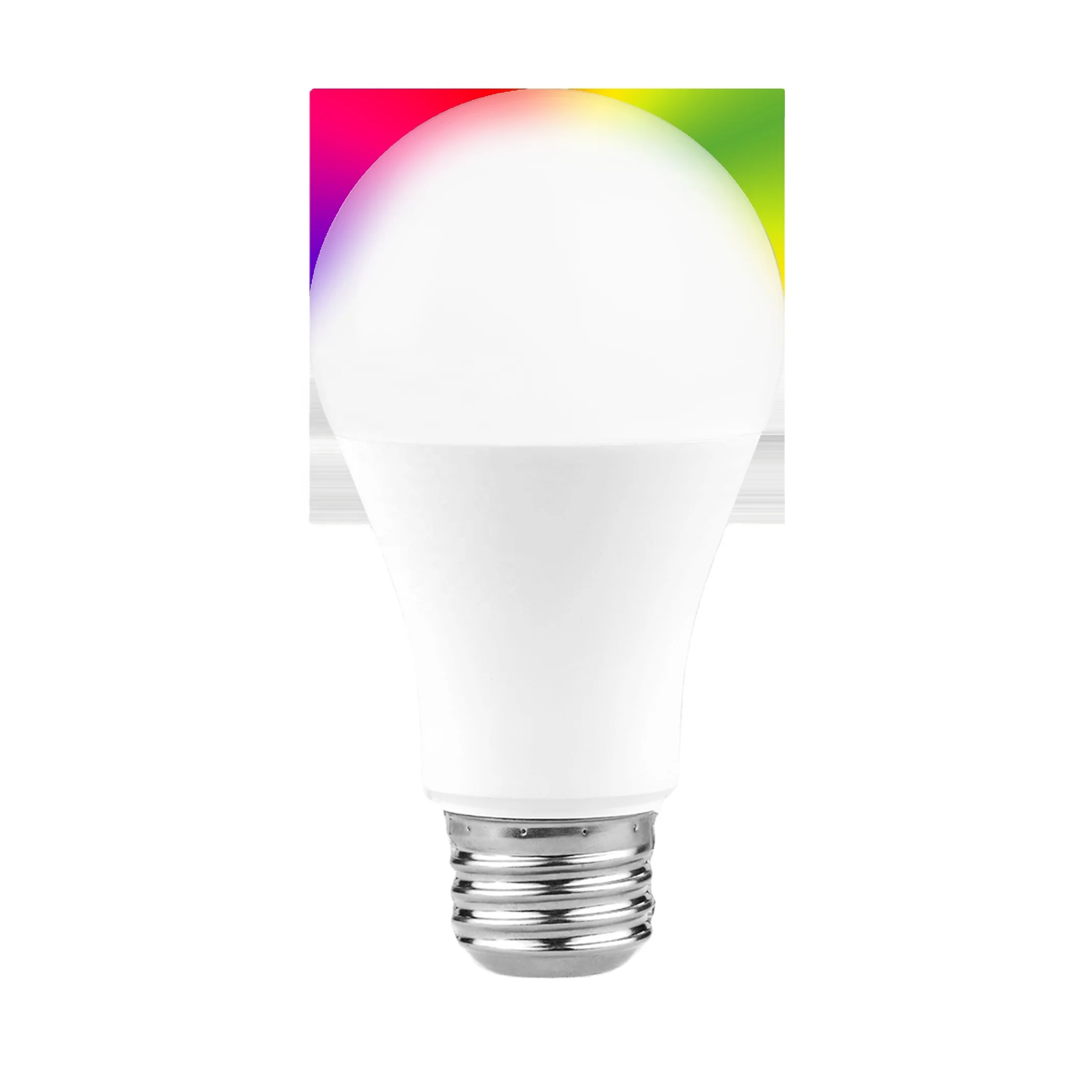 WiFi Bluetooth Color Changing LED Light Bulbs Music Sync 60W Equivalent 800LM Dimmable Supports Alexa Google Assistant A19 Smart
