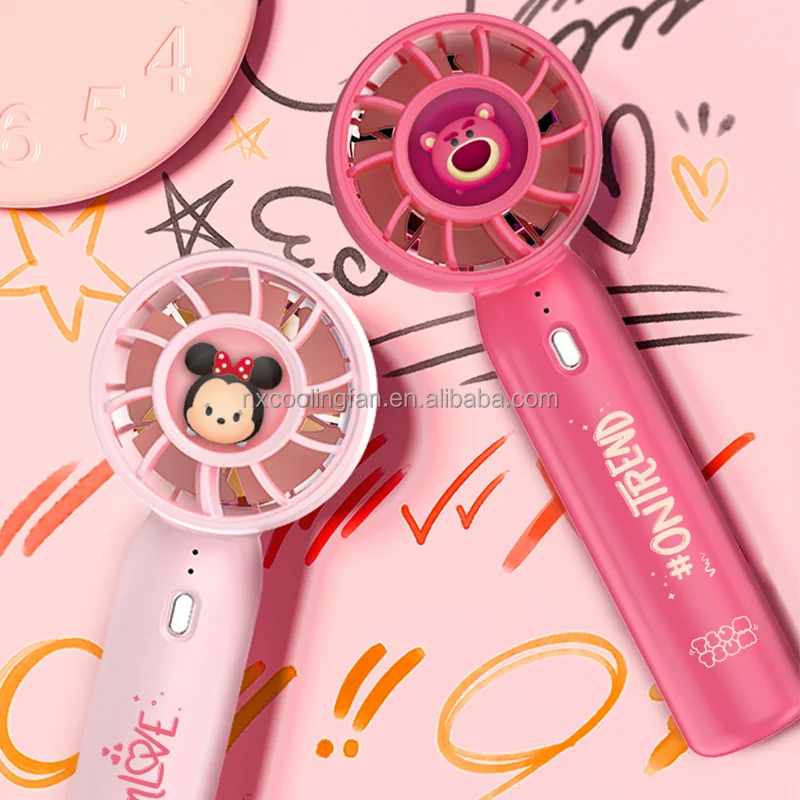 NX Wholesales 2024 New Arrivals USB rechargeable fan Portable fan Best Selling Products Handheld Mini Fan