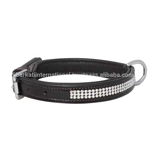 designer dog collar clincher round collar