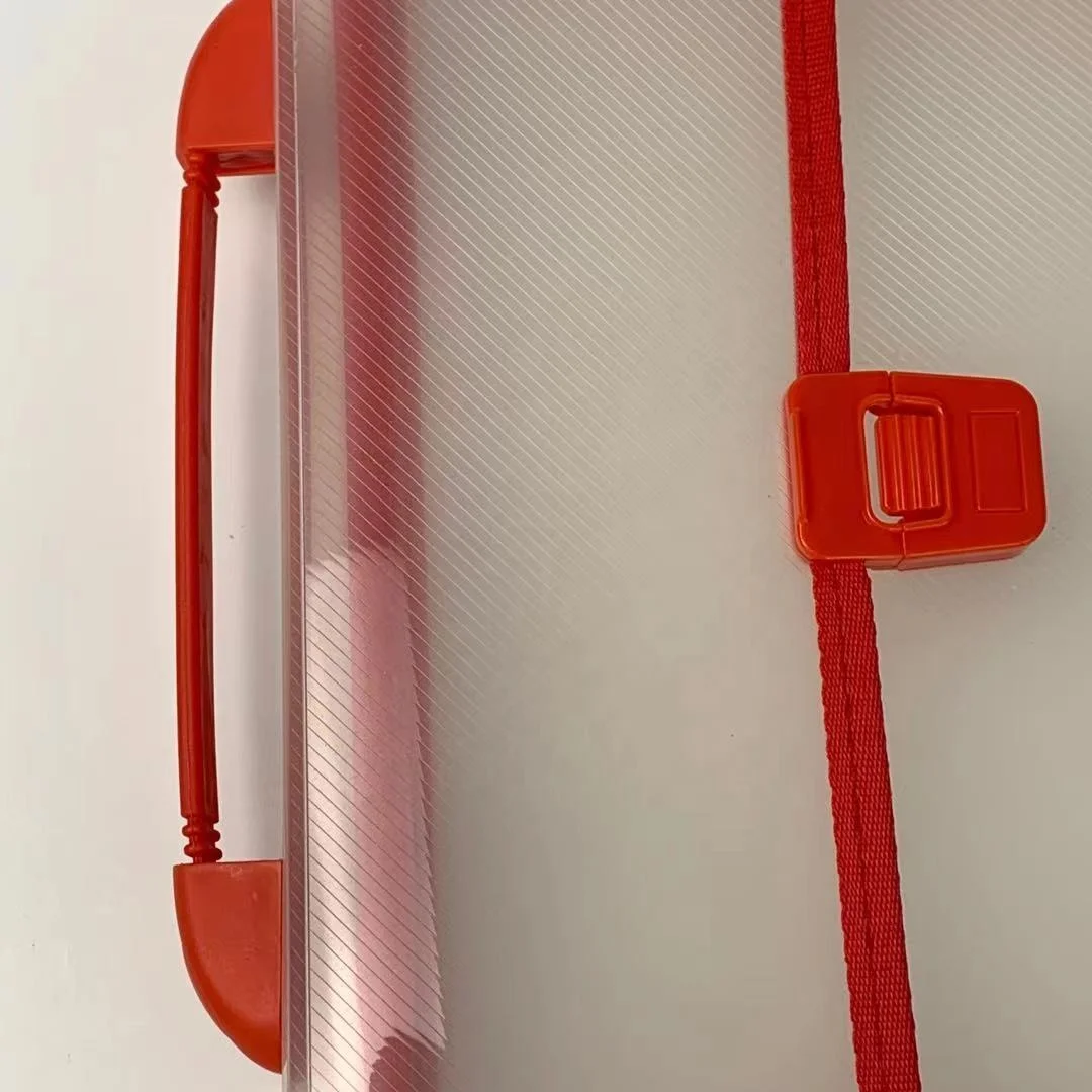 Индивидуальная высококачественная прозрачная сумка для документов A4 папка файлов расширяющаяся