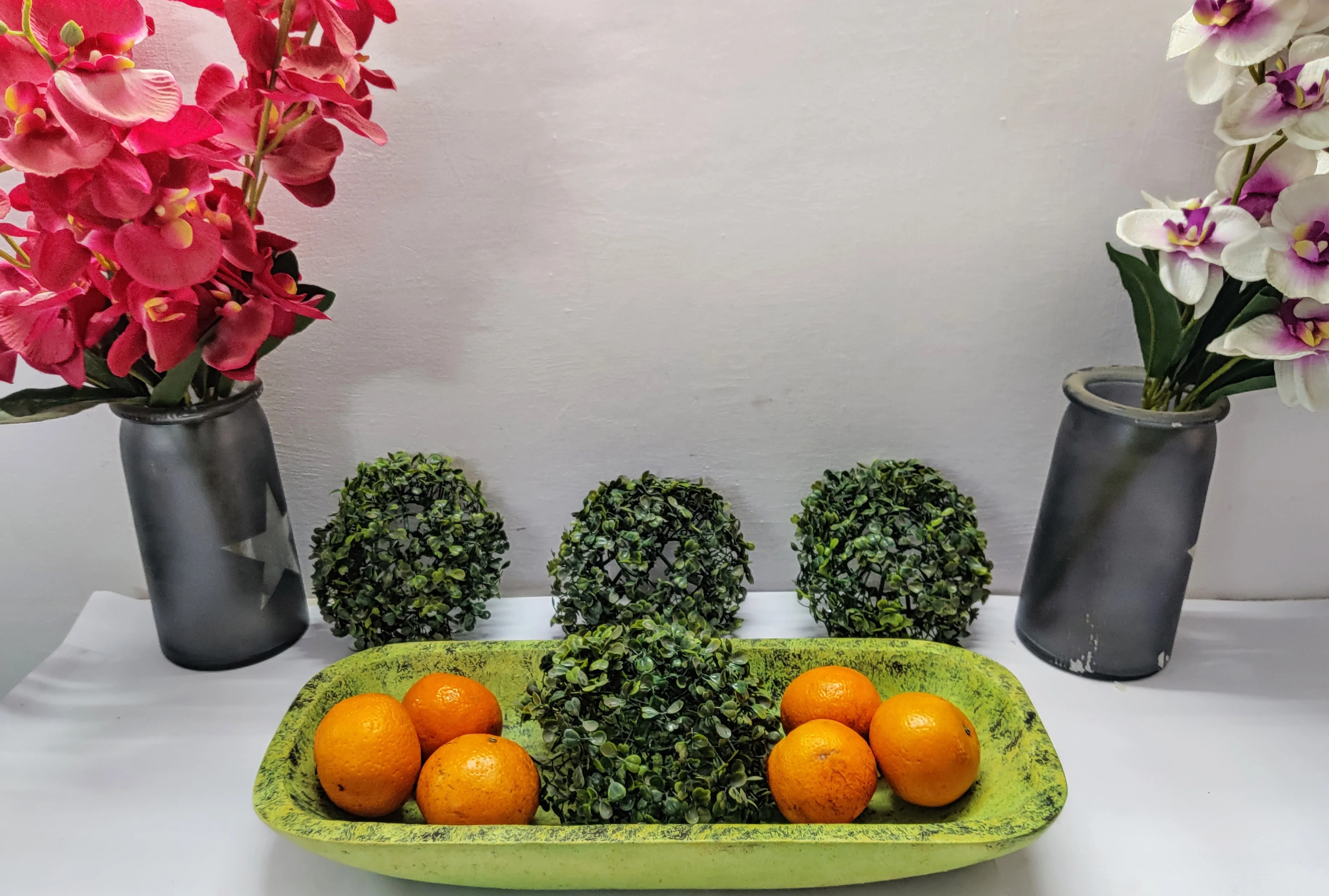 Hot-selling Custom 2022 Mango Wooden Green Large Rectangular Dough Bowl Multipurpose Handmade Design 100% Natural Bowl Trencher