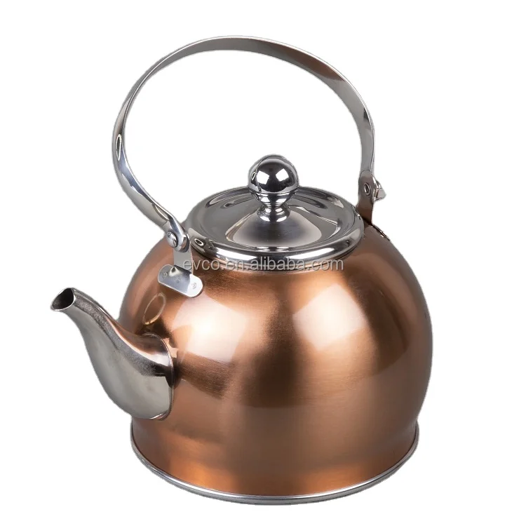 Royal-Tea 1 0 Qt. Чайный горшок из нержавеющей стали со съемной корзиной для заварки и складной ручкой
