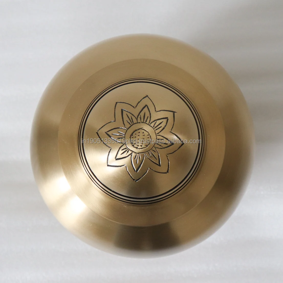 HIgh Quality Brass Engraved Metal Cremation Urns for Human & Pet Ashes With Best Quality Wholesale Pet Keepsake Urns From India
