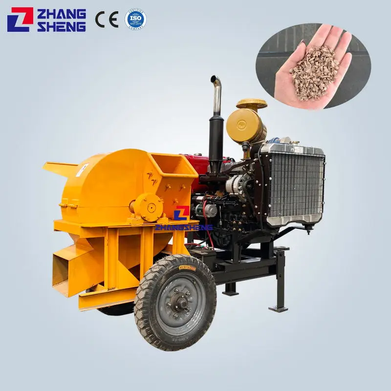 wholesale wood burning outdoor garden crusher cone split effect waste wood crusher indoor