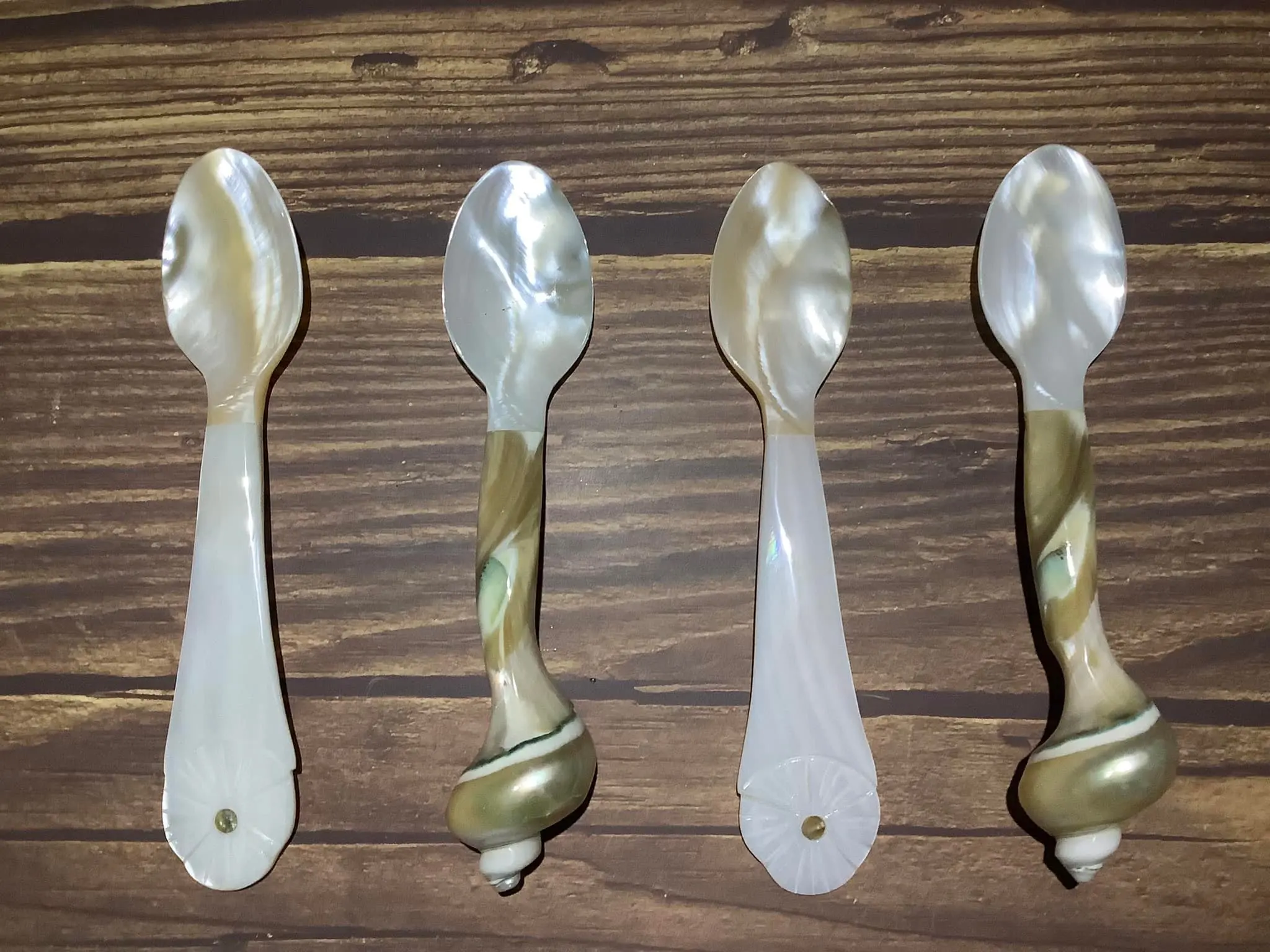 Mother of Pearl Spoon Caviar Spoon Nacre Mother of Pearl Shell Mother of Pearl Placemat Pink White Black Natural MOP Vietnam
