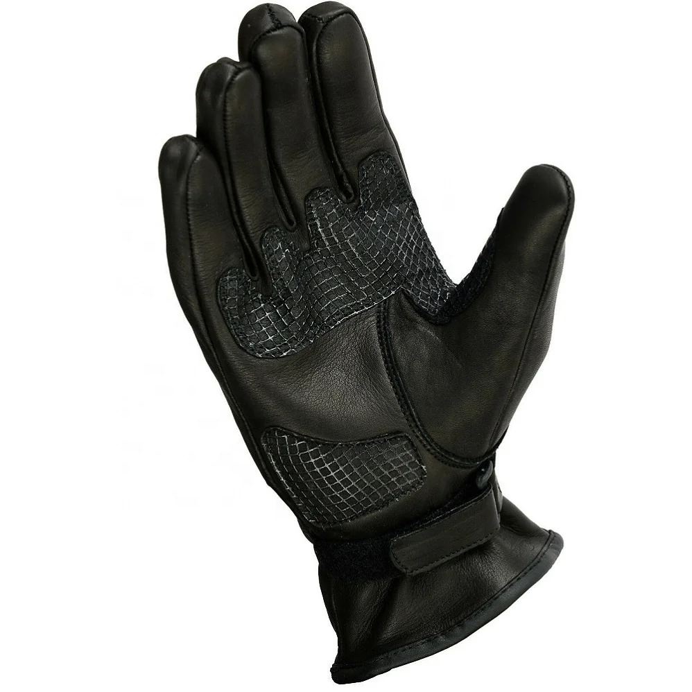 Leather Motorcycle Gloves Road Racing Anti Slip Winter Ladies Bikers Riding Glove Tactical operation Gloves for law enforcement
