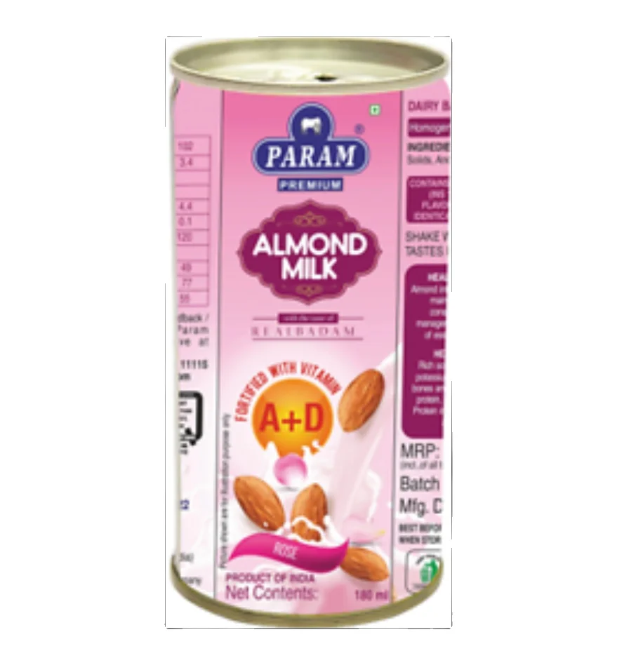 Almond Rose Flavoured Milk Fresh Hygienic Different Flavour Available Milk Almond Rose