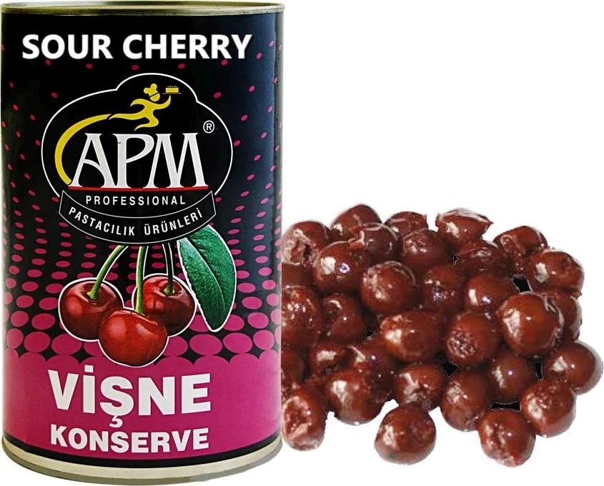 APM Canned, Preserved Sour Cherry For Food Related Sectors And Industries Like Pastry, Confectionery And Others