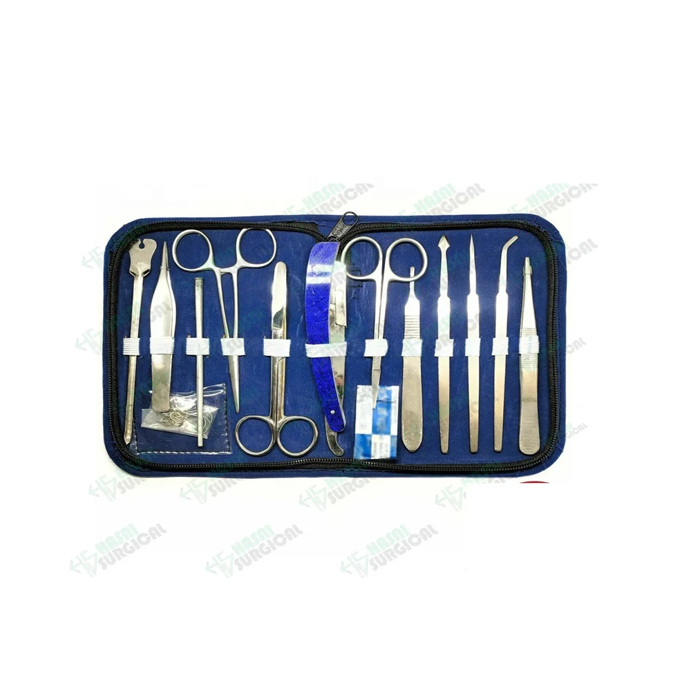 High Quality Professional 14 pcs advanced dissection kit for Anatomy Biology Botany Students Teachers