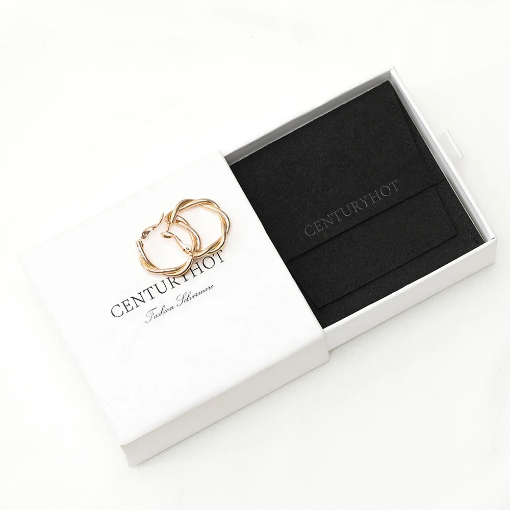 Custom  Black  Microfiber Jewelry Pouch Jewelry Envelope Pouches Bag, Earrings Rings Bracelet Packaging  Bag With  Logo