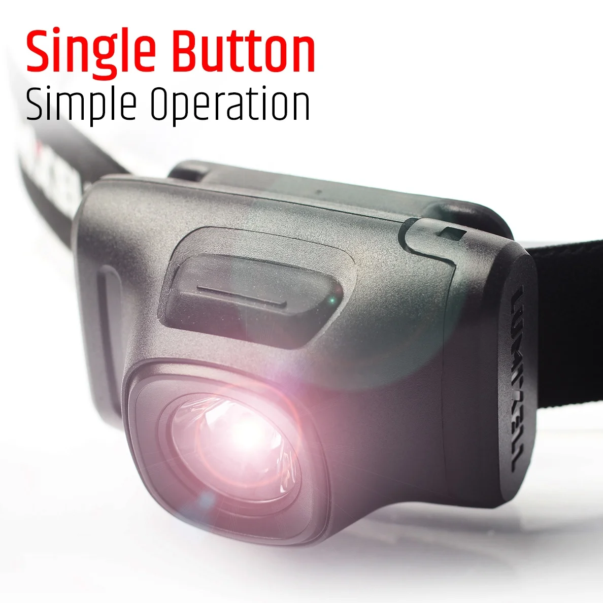 New Arrival 2024 350 lumen Dry Battery Operated AAA LR03 LED Headlamp Flashlight