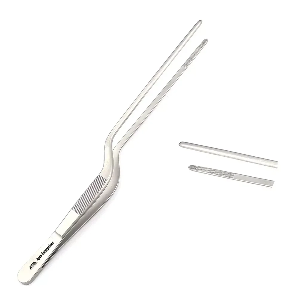 Jansen Gruenwald Bayonet Dressing Forceps Surgical Instruments High-quality Stainless Steel Bayonet Forceps By Apto Enterprises