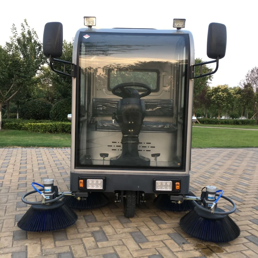 Hot Driving Type Road Sweeper Industrial wholesale electric battery operated Sweeper Floor Cleaner Machine Ride On Floor sweeper