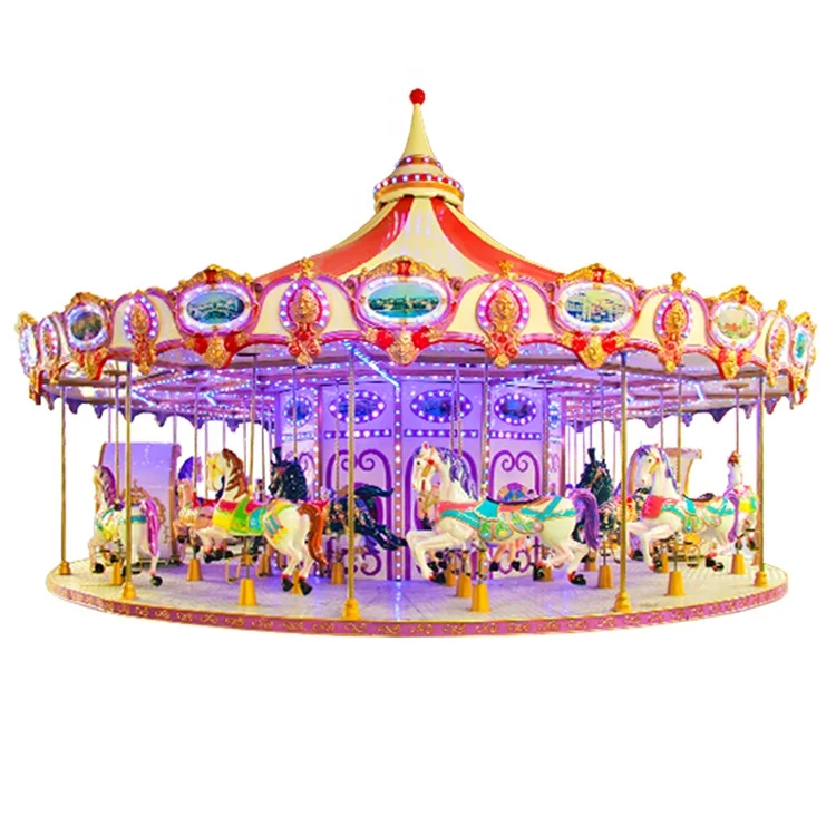 Amusement Park rides Children Merry Go Round Carousel horse for sale