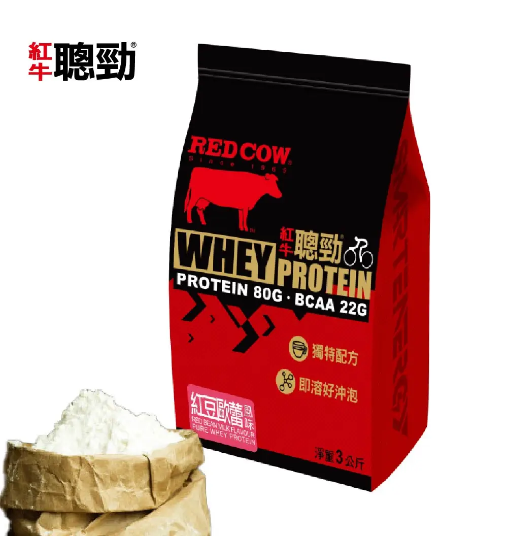 100 whey protein Red Bean Milk Flavour 3kg